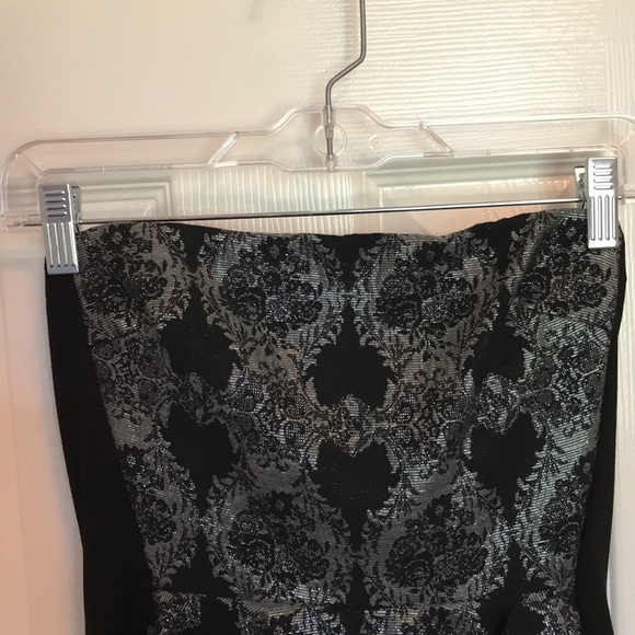 NWT ABS Allen Schwartz Cocktail Strapless Dress - Picture 2 of 8